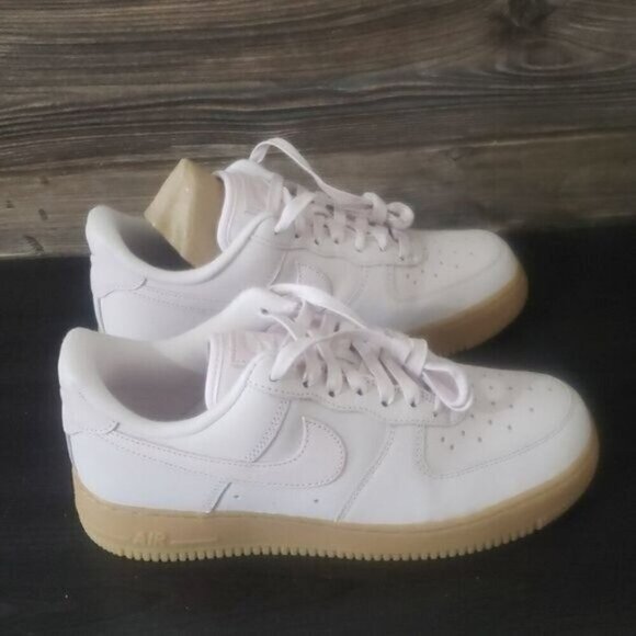 New Nike Air Force 1 Womens Pastel Pink Sneakers Size 8 Streetwear Classic - Picture 4 of 9